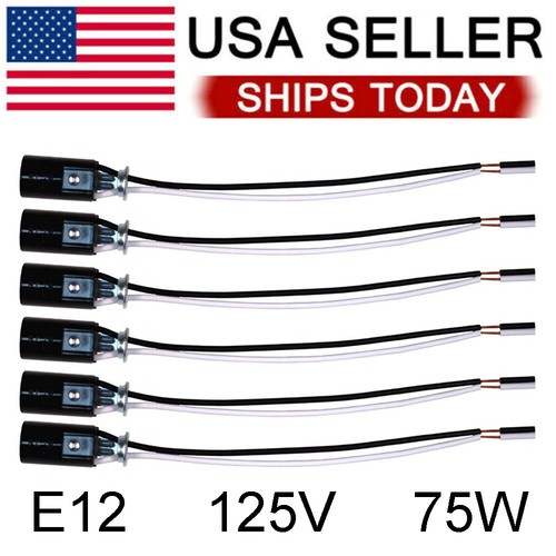 20pcs e12 lamp holder - e12,
